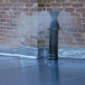 Hot Pipe or Flue Penetration In Situ