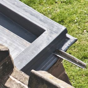 Through Wall Outlet to Hopper